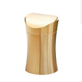 Golden Tiny Trash Can